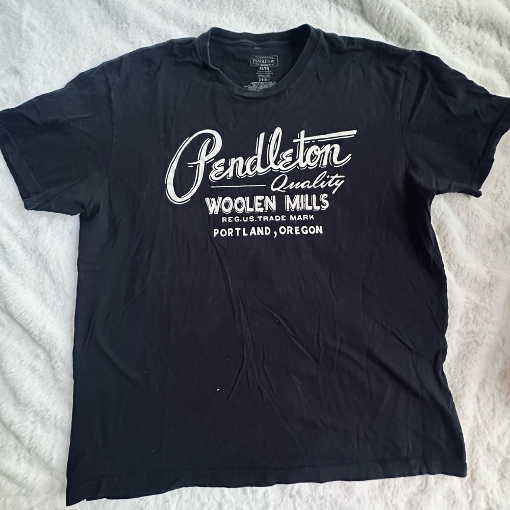 Pendleton Black Graphic Tee